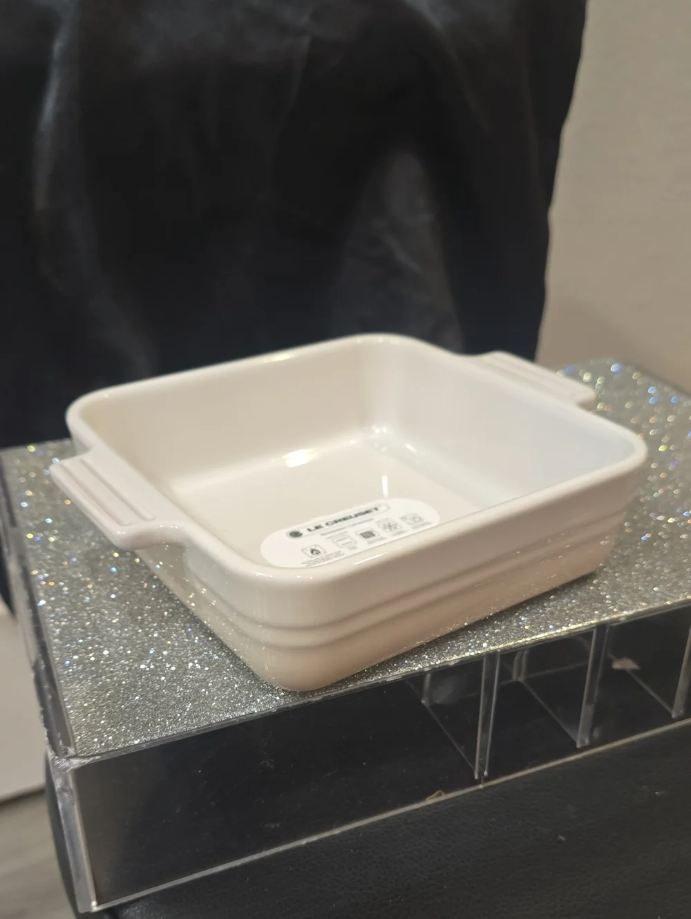 Le Creuset 14cm Square Baking Dish- Meringue